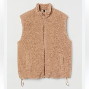 H&M Divided Fleece Vest Size Small NWT